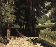 Paul Cezanne, trees and Basin